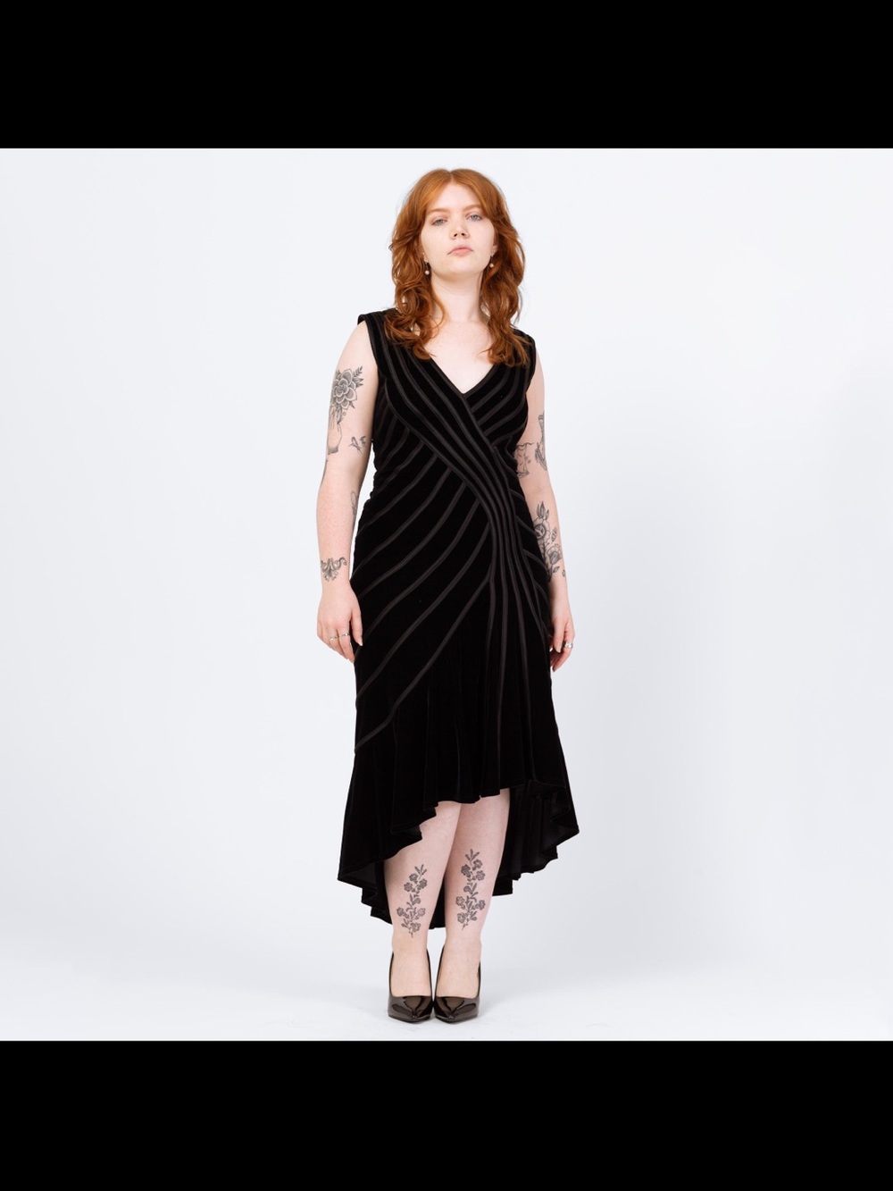 Tadashi Vintage Velvet Dress